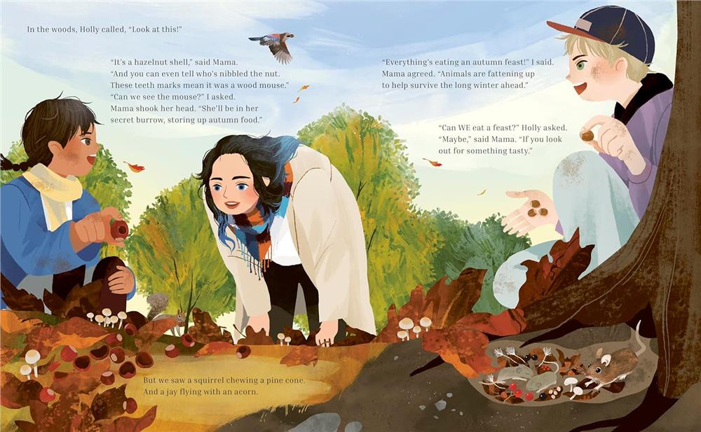 Autumn Feast - Natures Harvest Çocuk Kitapları Uzmanı - Children's Books Expert
