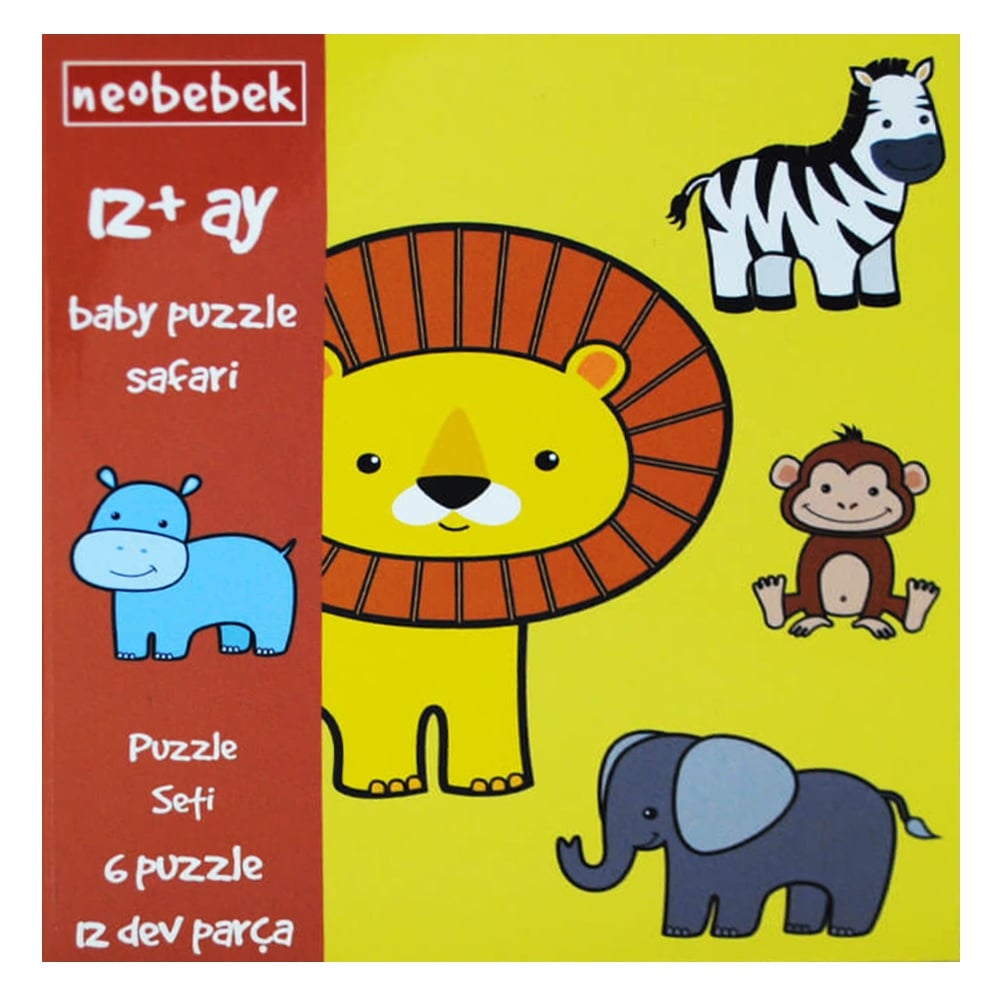 BABY PUZZLE SAFARİ 12+ AY