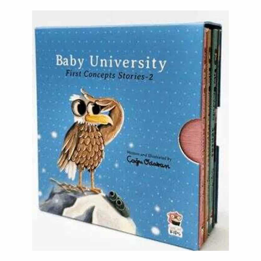 Baby University First Consepts Stories 2 (4 Book) Çocuk Kitapları Uzmanı - Children's Books Expert