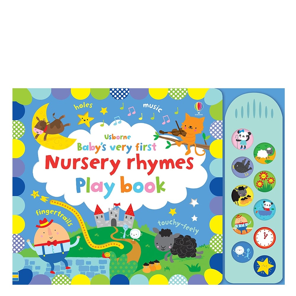 BABY'S VERY FIRST NURSERY RHYMES PLAYBOOK Çocuk Kitapları Uzmanı - Children's Books Expert