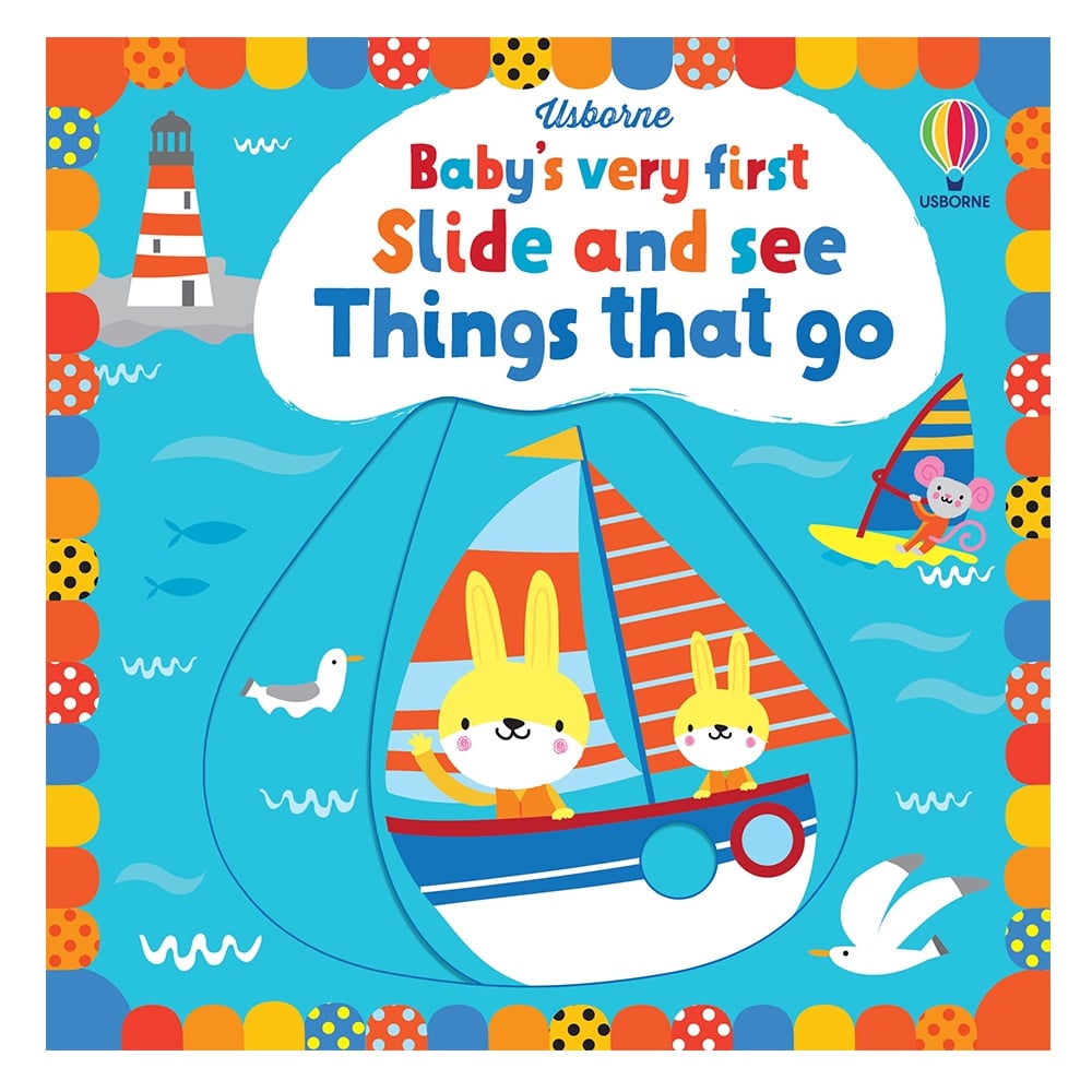 BABY'S VERY FIRST SLIDE AND SEE THINGS THAT GO Çocuk Kitapları Uzmanı - Children's Books Expert
