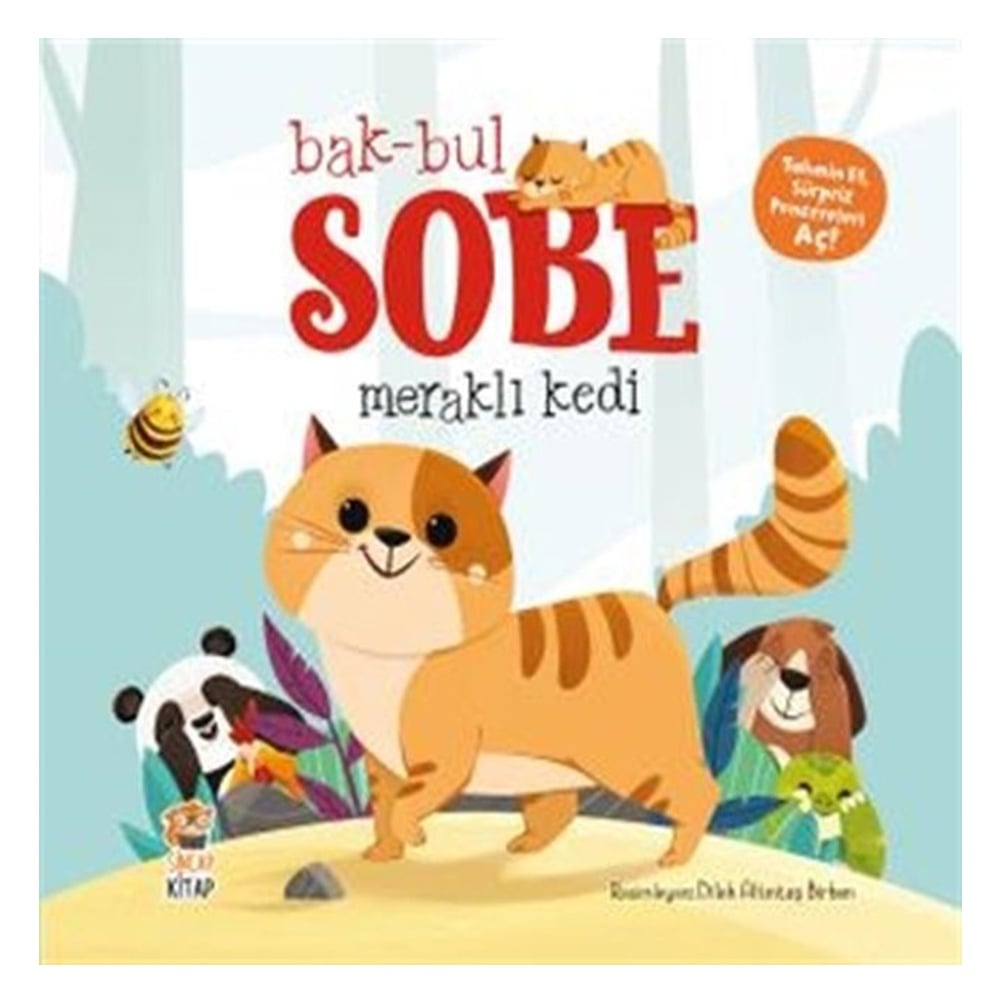 BAK BUL SOBE MERAKLI KEDİ Çocuk Kitapları Uzmanı - Children's Books Expert