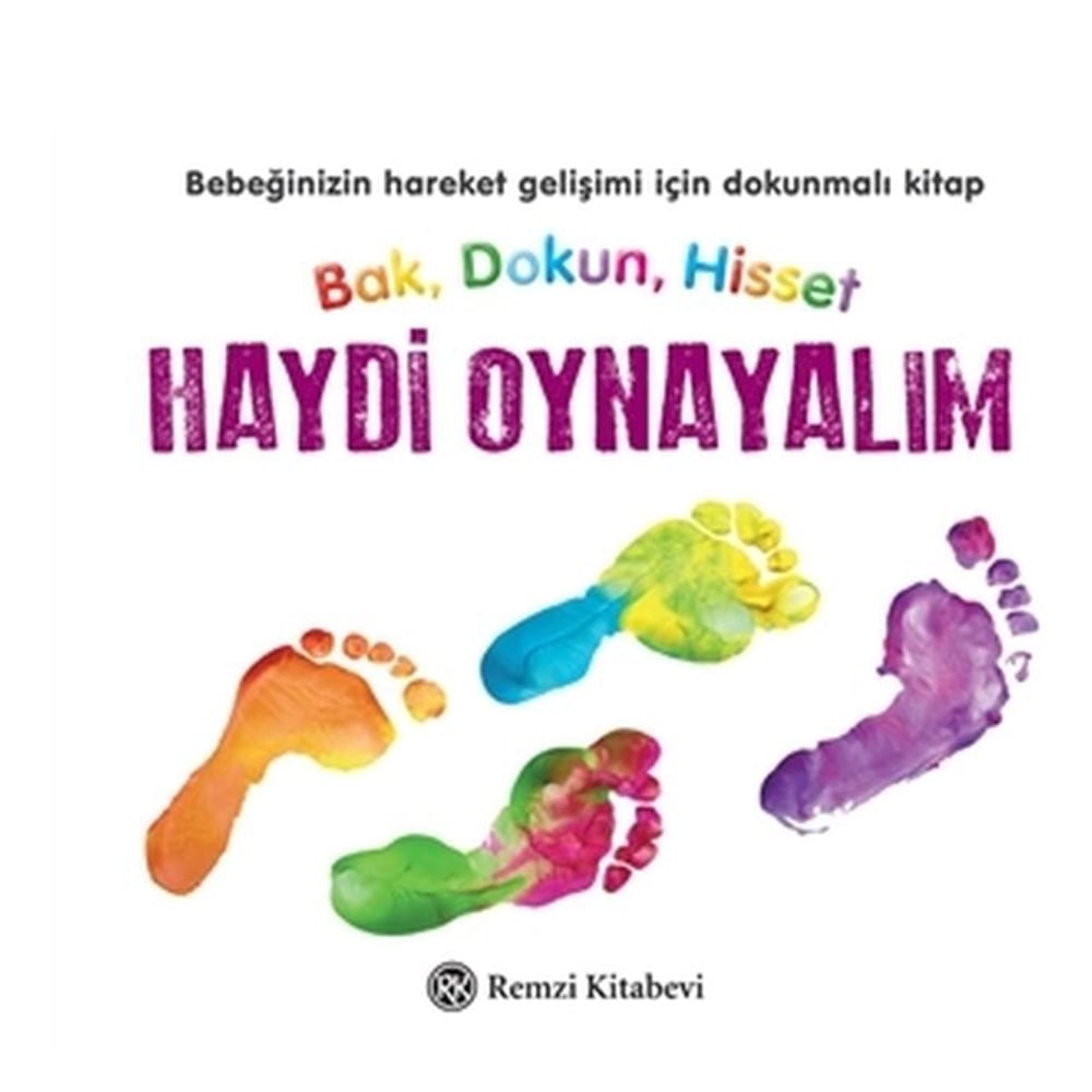 BAK, DOKUN, HİSSET - HAYDİ OYNAYALIM Çocuk Kitapları Uzmanı - Children's Books Expert