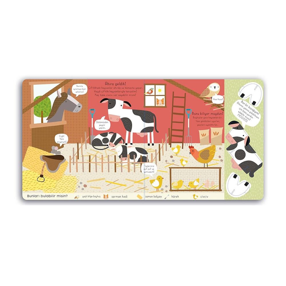 Bas  Çıkar Oyna Çiftlik Çocuk Kitapları Uzmanı - Children's Books Expert