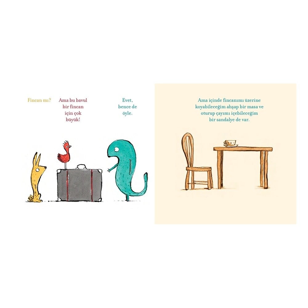 BAVULUMDAKİ KIRIK FİNCAN Çocuk Kitapları Uzmanı - Children's Books Expert
