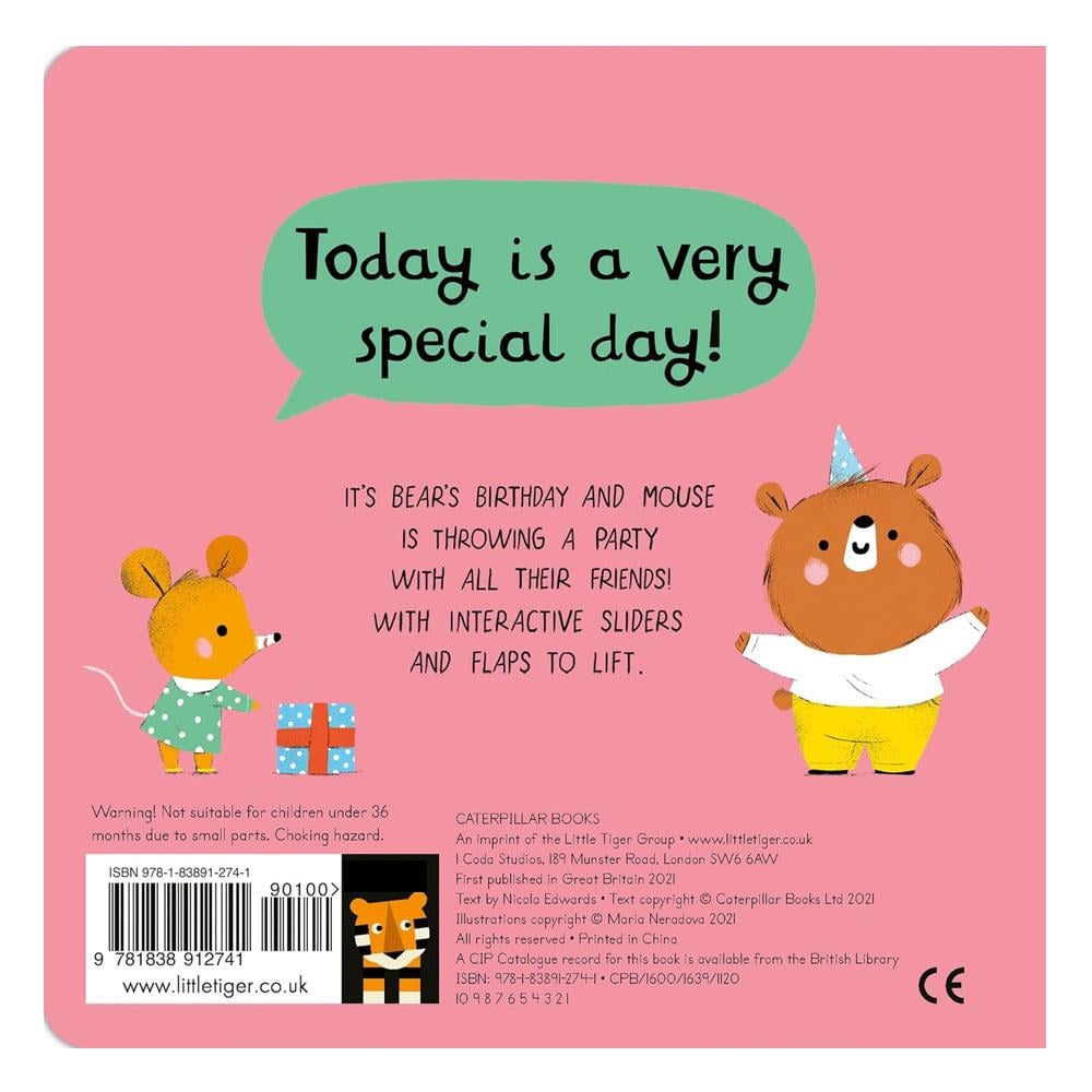 Bear and Mouse - Birthday Party Çocuk Kitapları Uzmanı - Children's Books Expert