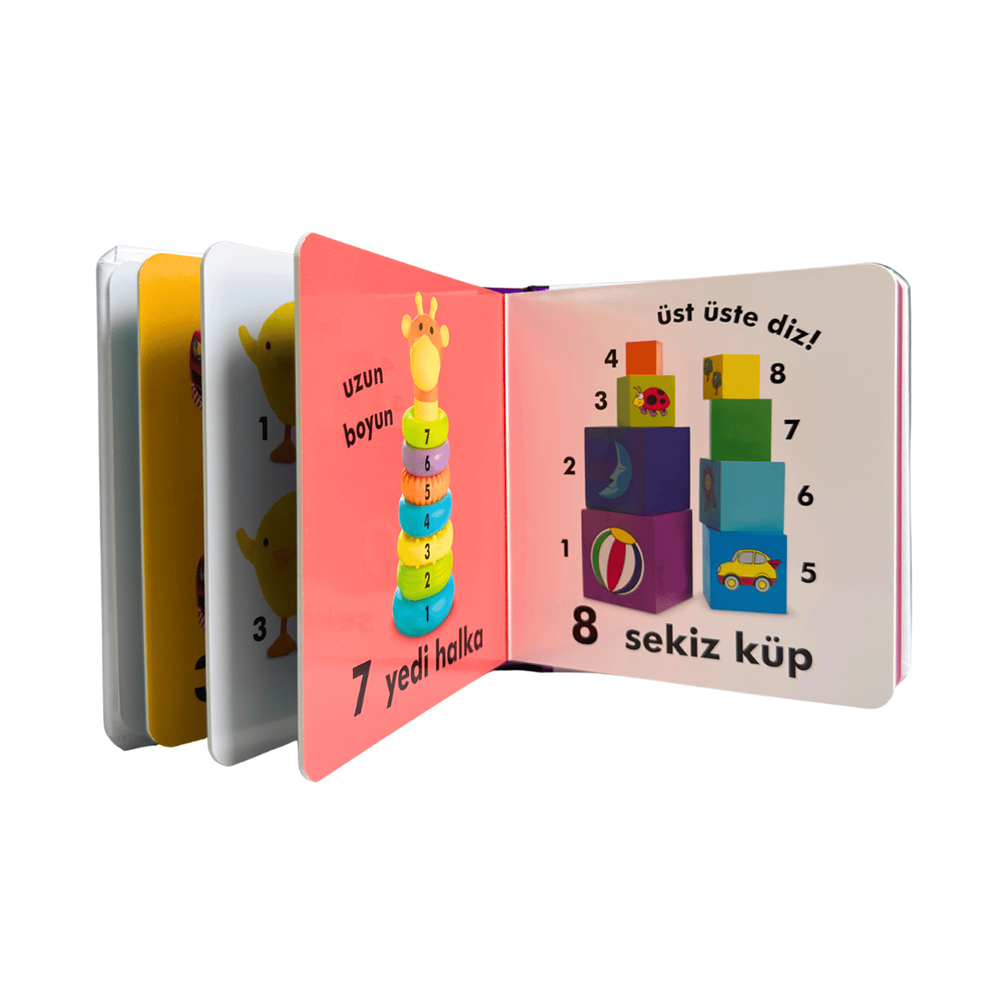 Bebek Dokun ve Hisset - Sayılar Çocuk Kitapları Uzmanı - Children's Books Expert