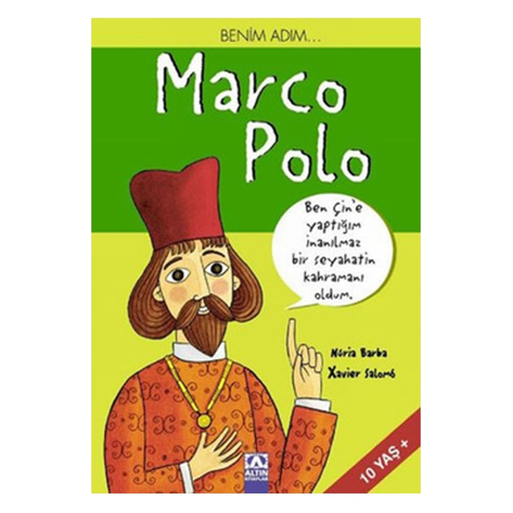 BENİM ADIM... MARCO POLO Çocuk Kitapları Uzmanı - Children's Books Expert