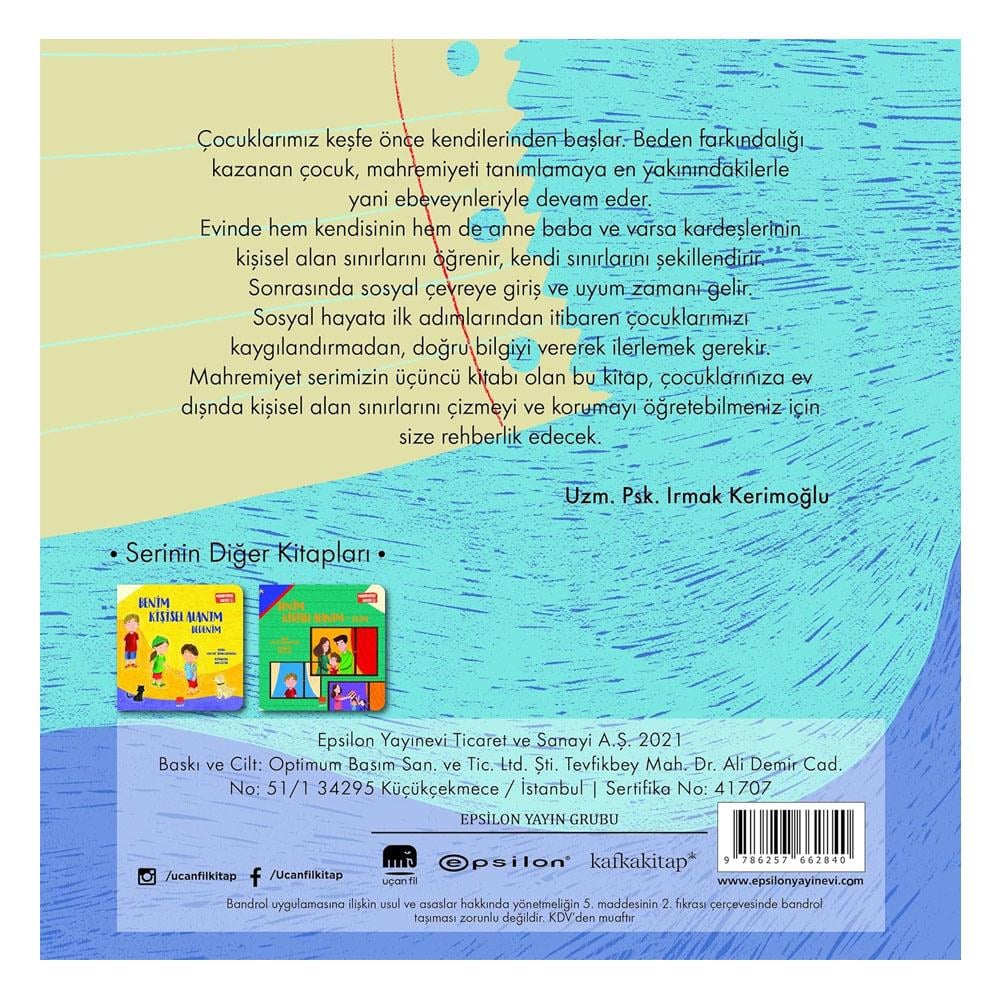 Benim Kişisel Alanım - Sosyal Hayatım Çocuk Kitapları Uzmanı - Children's Books Expert