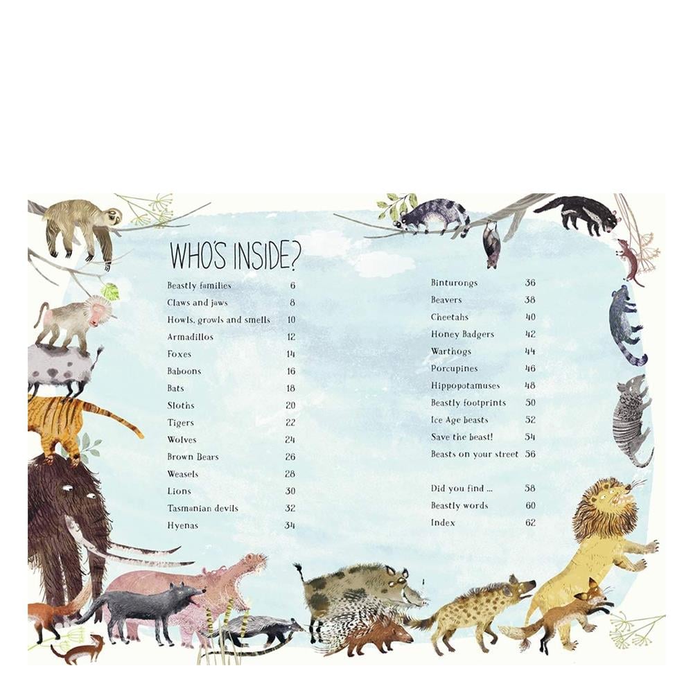 Big Book of Beasts Çocuk Kitapları Uzmanı - Children's Books Expert