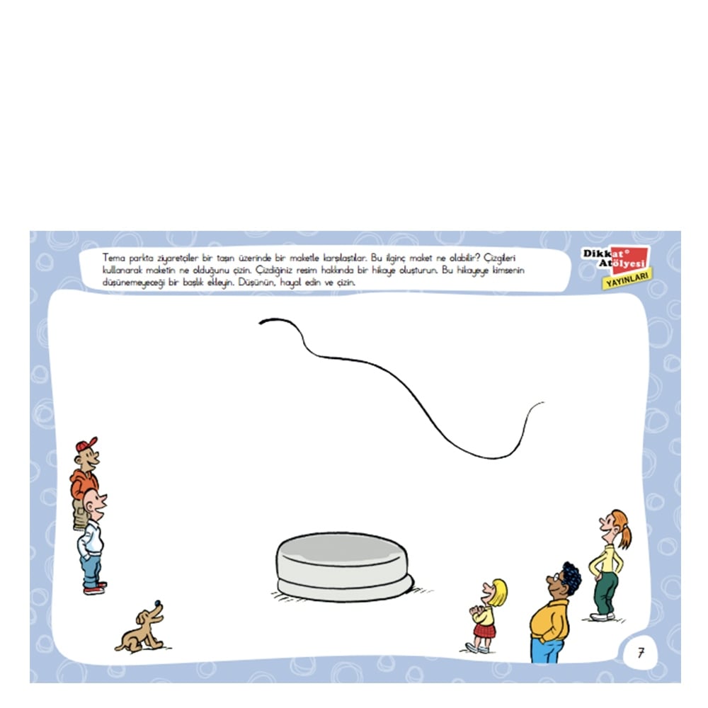 BİR ÇİZGİYLE NE YAPABİLİRSİN? Çocuk Kitapları Uzmanı - Children's Books Expert