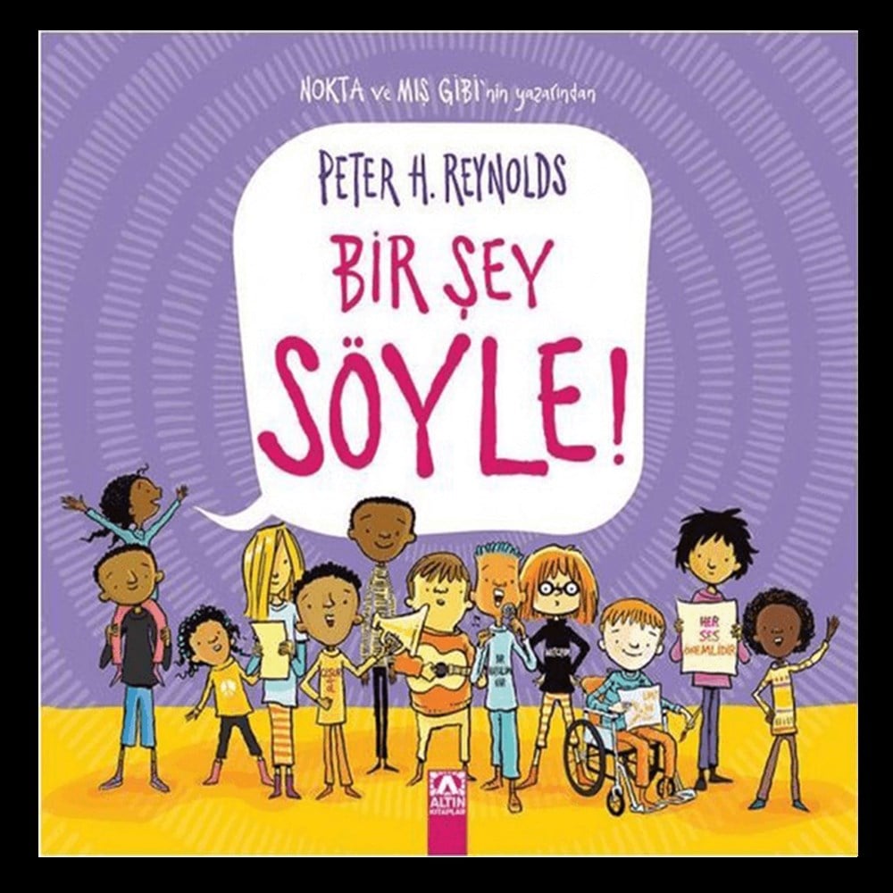 BİR ŞEY SÖYLE! Çocuk Kitapları Uzmanı - Children's Books Expert