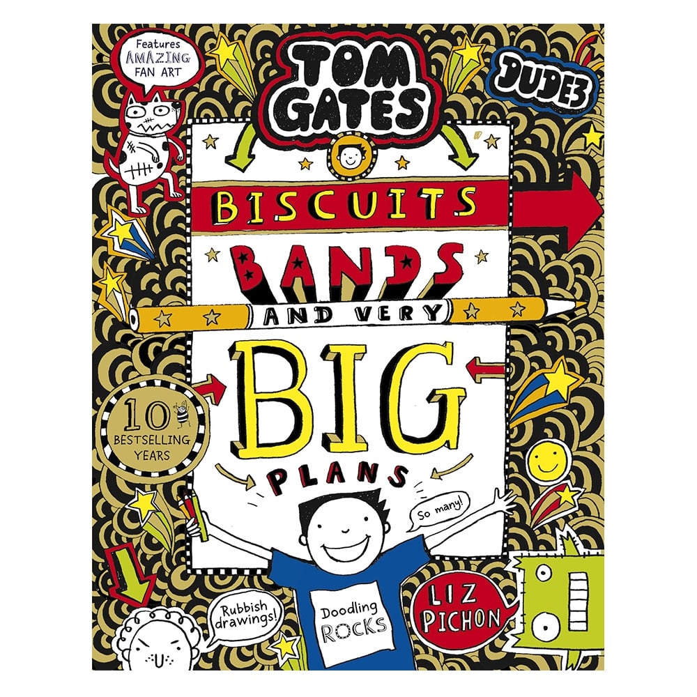 BISCUITS, BANDS AND VERY BIG PLAN - TOM GATES 14 Çocuk Kitapları Uzmanı - Children's Books Expert