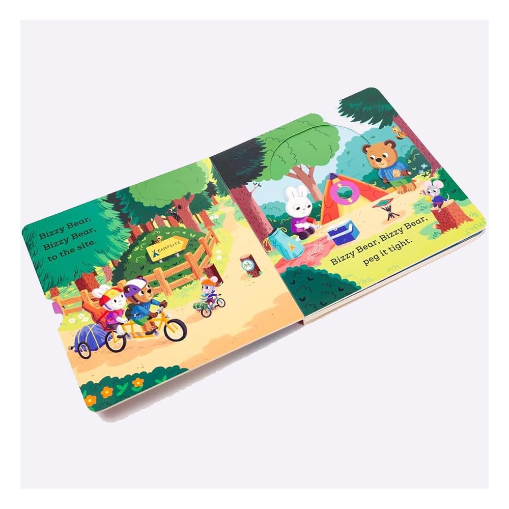 Bizzy Bear - Camping Trip Çocuk Kitapları Uzmanı - Children's Books Expert