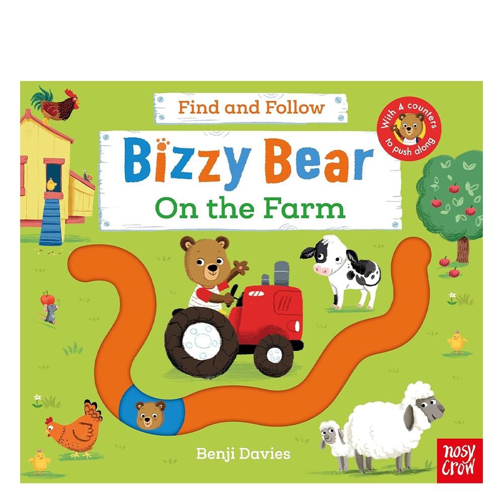 Bizzy Bear - Find and Follow On the Farm Çocuk Kitapları Uzmanı - Children's Books Expert