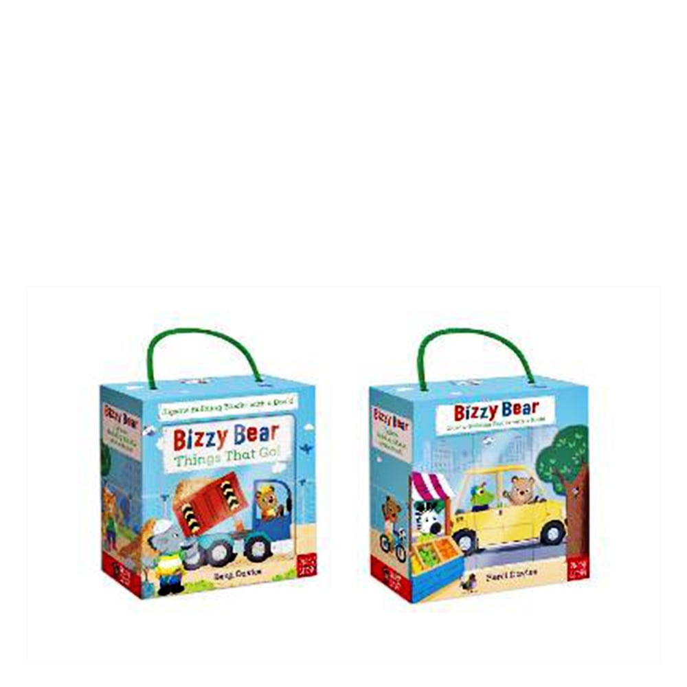 BIZZY BEAR JIGSAW BUILDING BLOCKS WITH A BOOK! #yenigelenler Çocuk Kitapları Uzmanı - Children's Books Expert