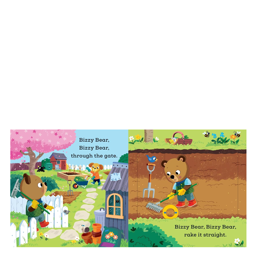 Bizzy Bear - Little Gardener Çocuk Kitapları Uzmanı - Children's Books Expert