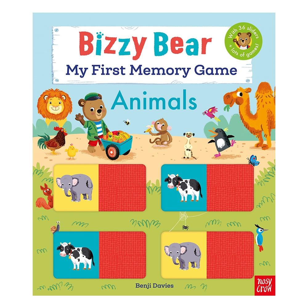 BIZZY BEAR MY FIRST MEMORY GAME BOOK - ANIMALS Çocuk Kitapları Uzmanı - Children's Books Expert