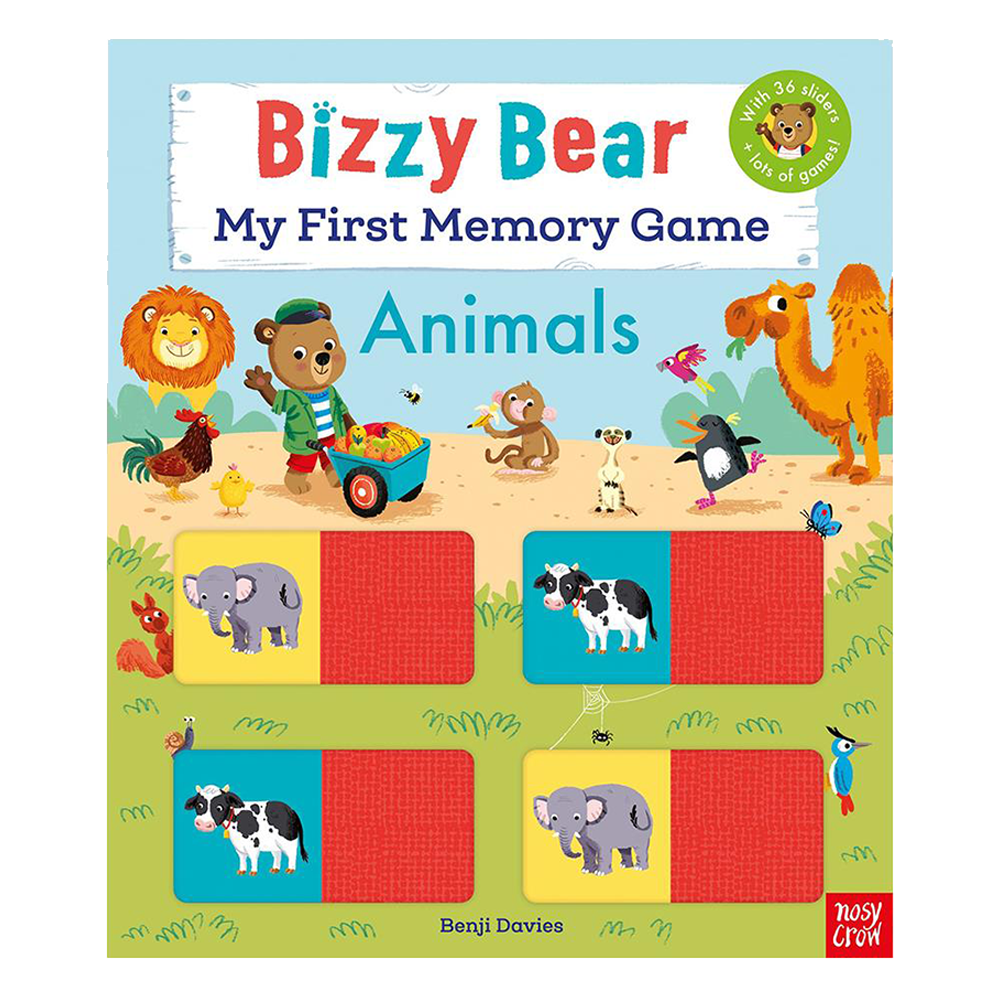 BIZZY BEAR MY FIRST MEMORY GAME BOOK - ANIMALS Çocuk Kitapları Uzmanı - Children's Books Expert