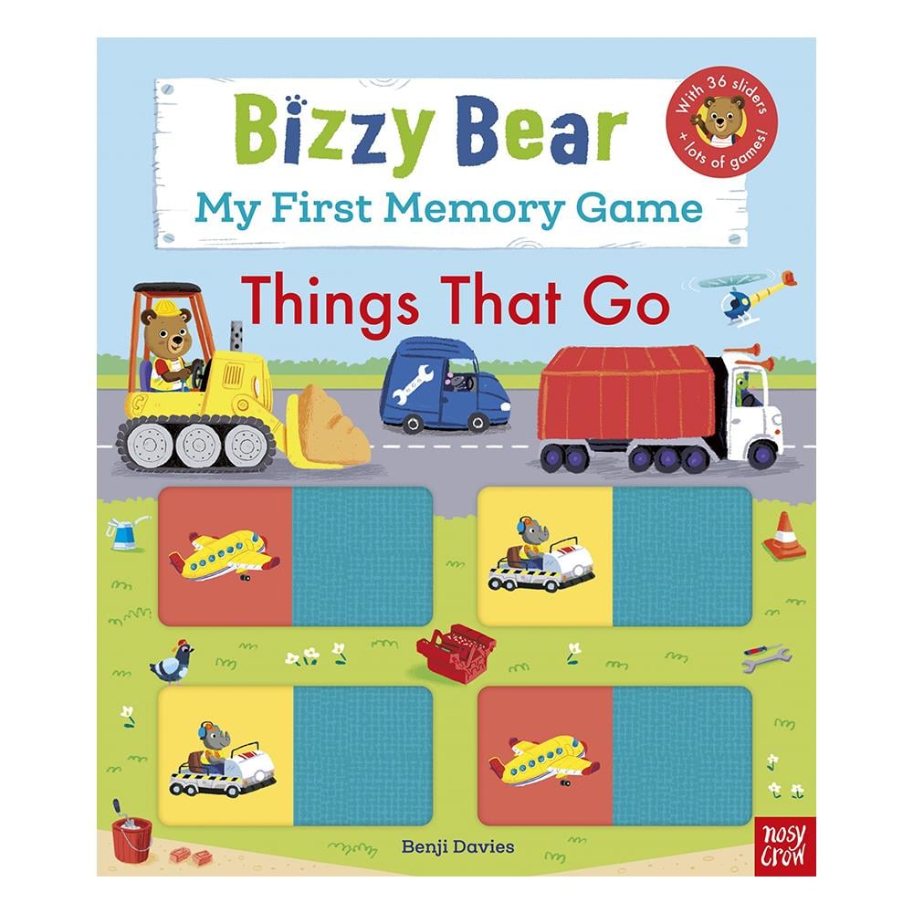 BIZZY BEAR MY FIRST MEMORY GAME BOOK - THINGS THAT Çocuk Kitapları Uzmanı - Children's Books Expert