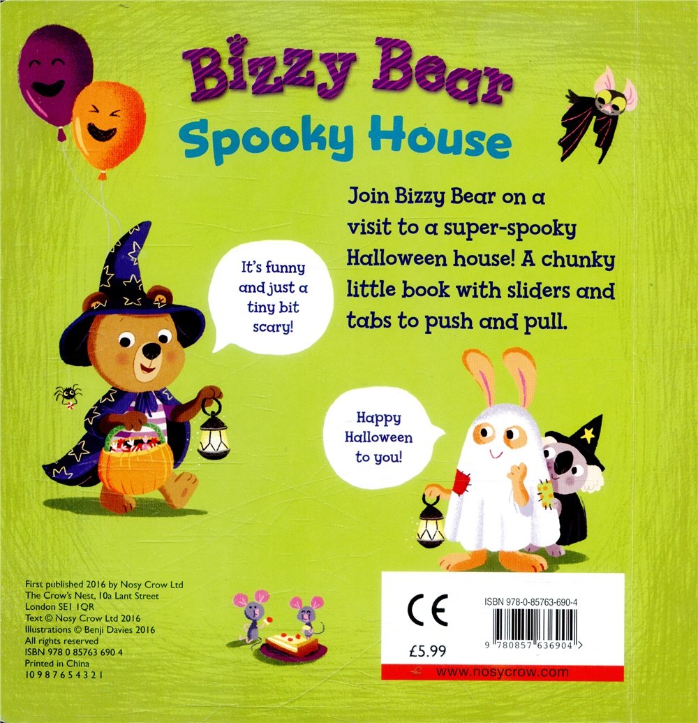 BIZZY BEAR SPOOKY HOUSE #yenigelenler Çocuk Kitapları Uzmanı - Children's Books Expert
