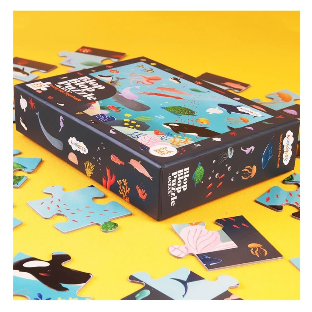 BLOP BLOP PUZZLE - OCEAN (SEARCH AND FIND PUZZLE) Çocuk Kitapları Uzmanı - Children's Books Expert