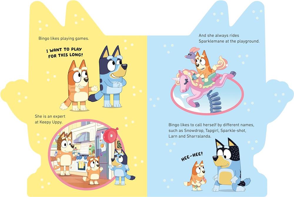 Bluey - All About Bingo - Board Book Çocuk Kitapları Uzmanı - Children's Books Expert