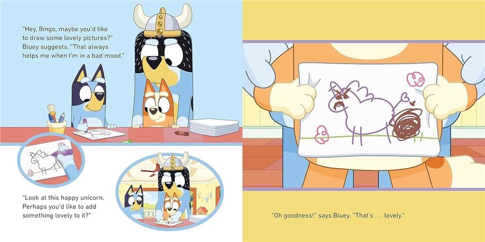Bluey - Bad Mood - Paperback Çocuk Kitapları Uzmanı - Children's Books Expert