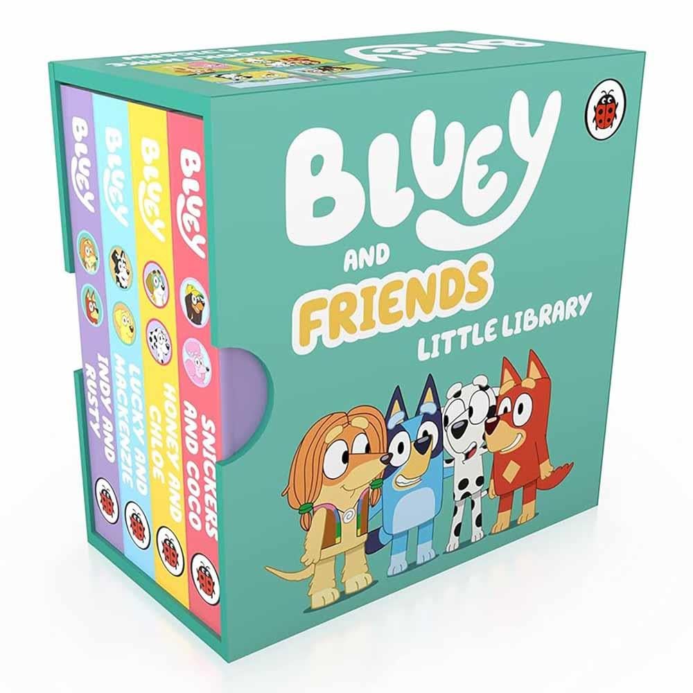Bluey - Bluey and Friends Little Library Çocuk Kitapları Uzmanı - Children's Books Expert