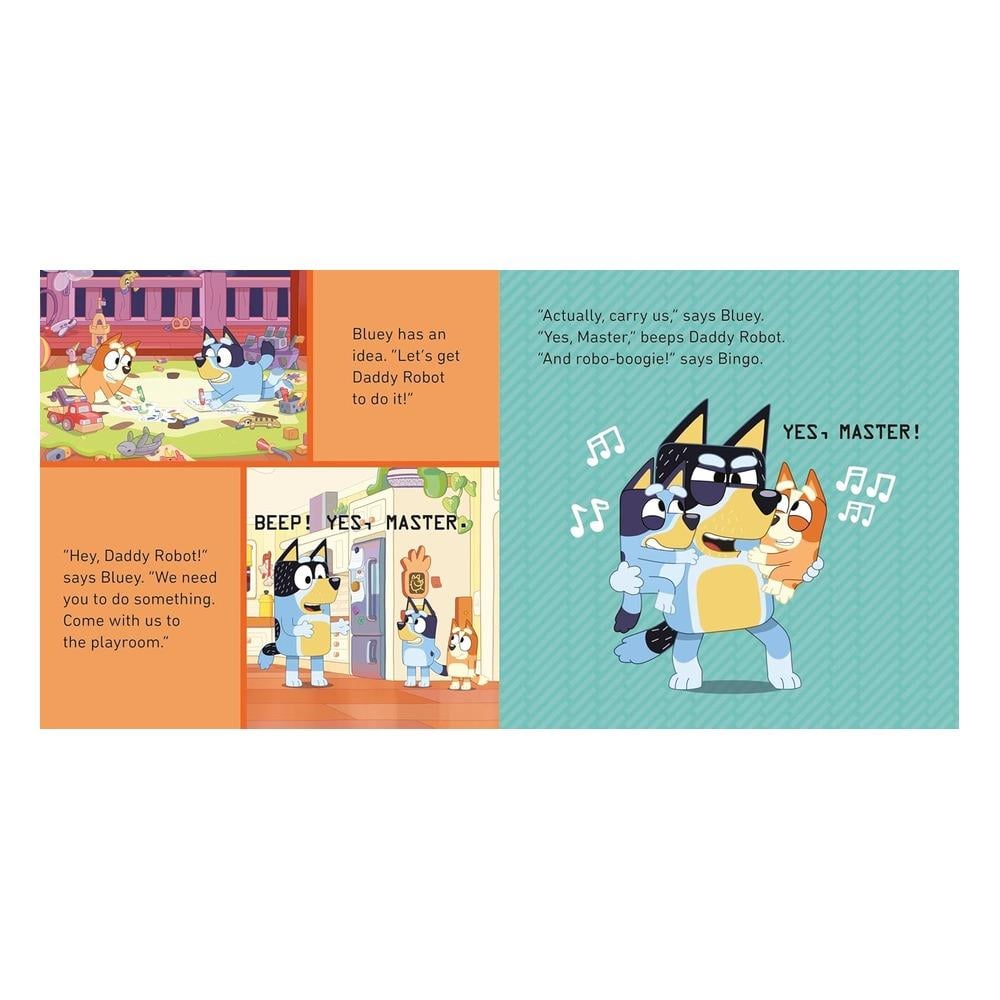 Bluey - Daddy Robot Çocuk Kitapları Uzmanı - Children's Books Expert