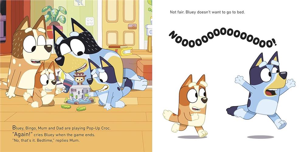 Bluey - Goodnight Fruit Bat Çocuk Kitapları Uzmanı - Children's Books Expert