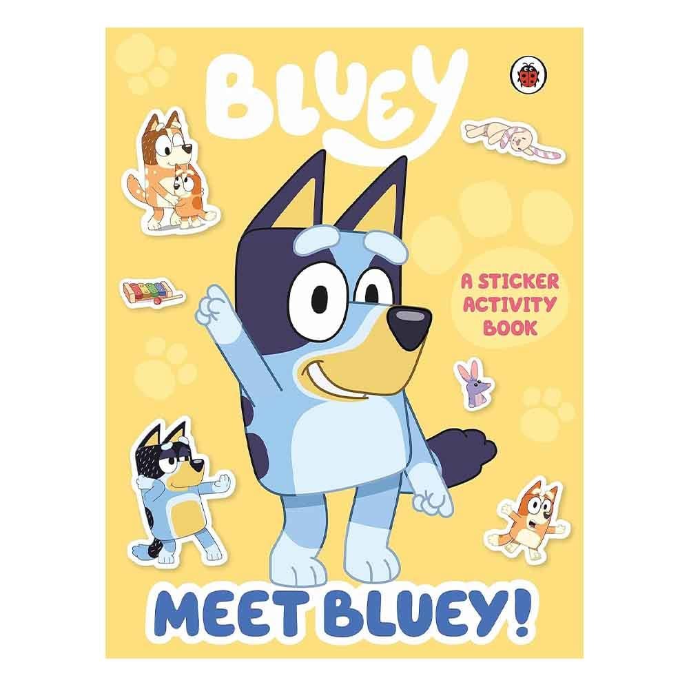 Bluey - Meet Bluey Sticker Activity Book Çocuk Kitapları Uzmanı - Children's Books Expert