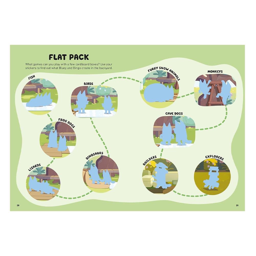 Bluey - Super Stickers An Activity Book Çocuk Kitapları Uzmanı - Children's Books Expert