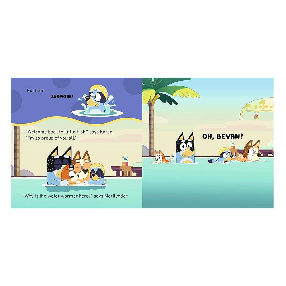 Bluey - Swim School - Board Book Çocuk Kitapları Uzmanı - Children's Books Expert