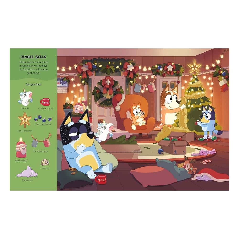 Bluey - Wheres Bluey - At Christmas Çocuk Kitapları Uzmanı - Children's Books Expert