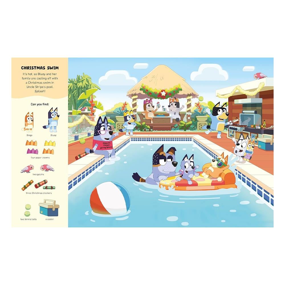 Bluey - Wheres Bluey - At Christmas Çocuk Kitapları Uzmanı - Children's Books Expert