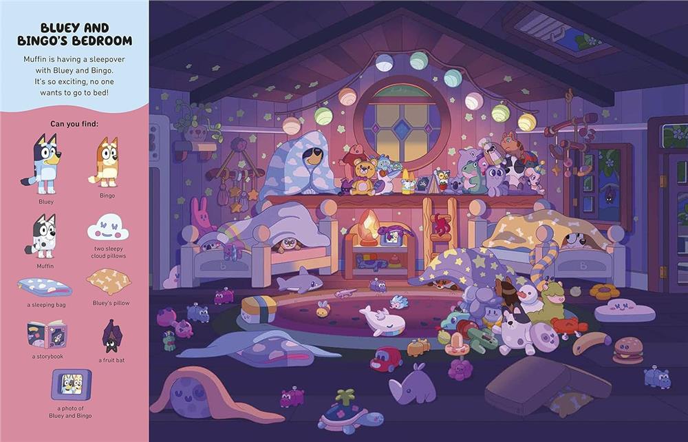 Bluey - Wheres Bluey Search a Find Book Çocuk Kitapları Uzmanı - Children's Books Expert