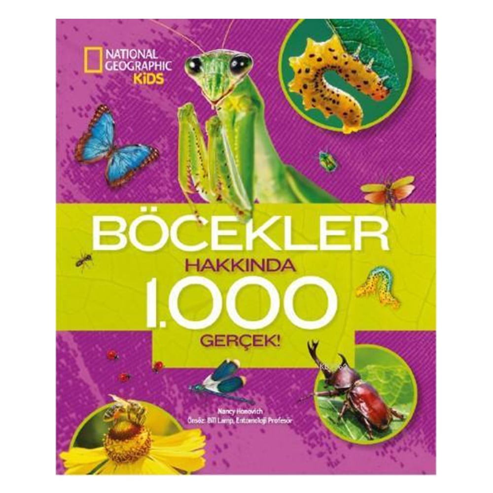 BÖCEKLER HAKKINDA 1000 GERÇEK Çocuk Kitapları Uzmanı - Children's Books Expert