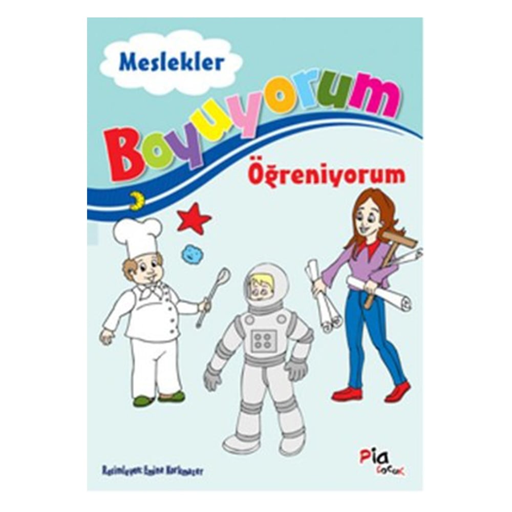 BOYUYORUM ÖĞRENİYORUM - MESLEKLER Çocuk Kitapları Uzmanı - Children's Books Expert