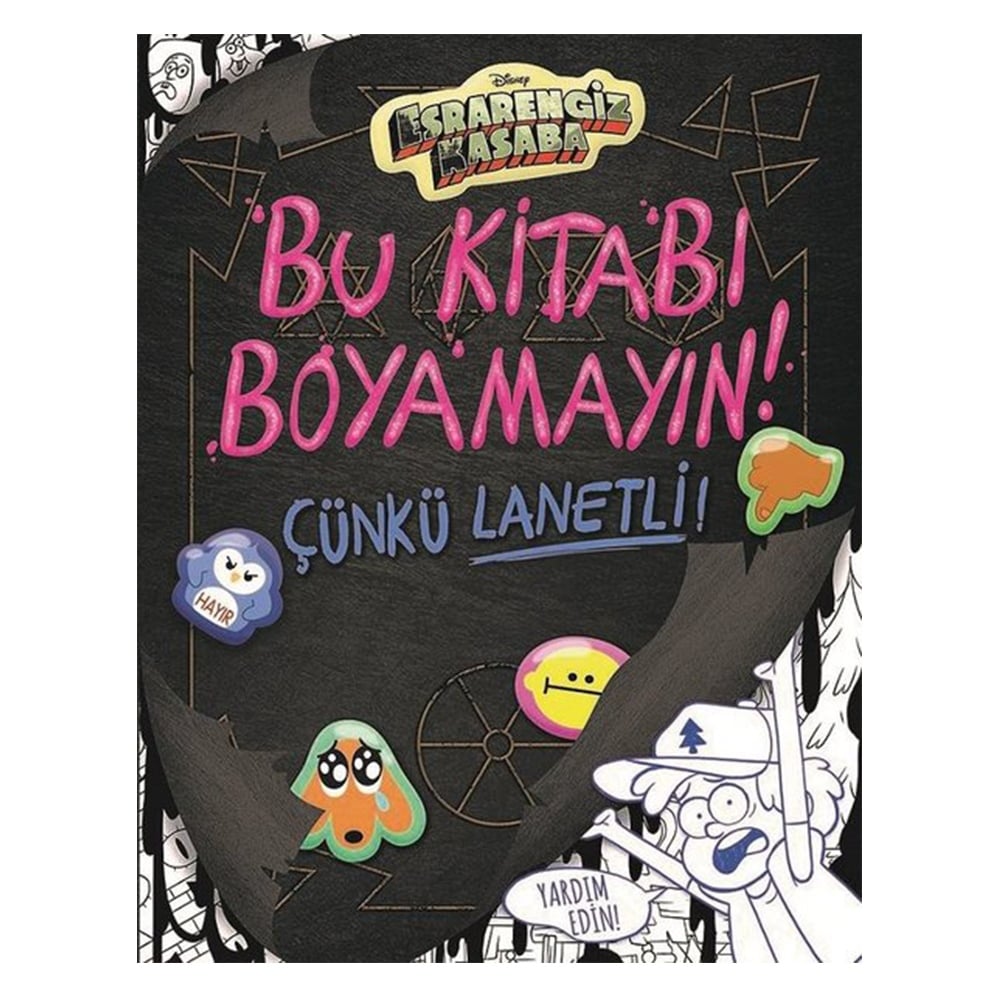 BU KİTABI BOYAMADIM ÇÜNKÜ LANETLİ! Çocuk Kitapları Uzmanı - Children's Books Expert