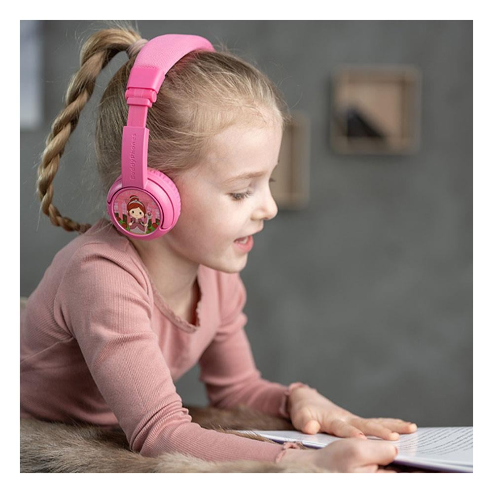 BuddyPhones Play Plus - Kulak Üstü Kulaklık Çocuk Kitapları Uzmanı - Children's Books Expert