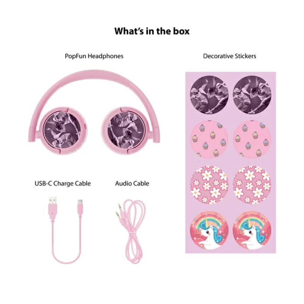 BuddyPhones POP Fun - Kulak Üstü Kulaklık Çocuk Kitapları Uzmanı - Children's Books Expert