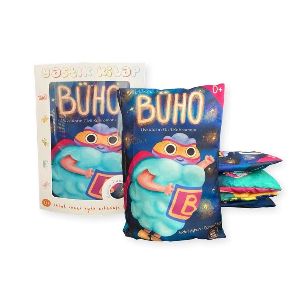 BÜHO UYKULARIN GİZLİ KAHRAMANI - YASTIK KİTAP Çocuk Kitapları Uzmanı - Children's Books Expert
