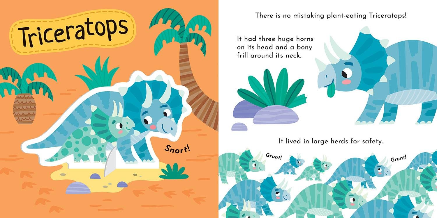 Build and Play - Dinosaurs Book and Play Set Çocuk Kitapları Uzmanı - Children's Books Expert