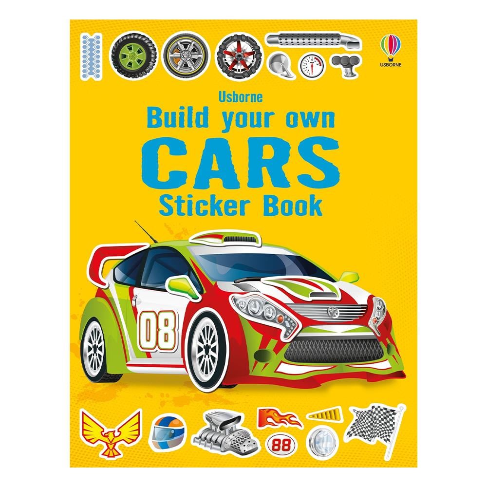 Build Your Own Cars Sticker Book Çocuk Kitapları Uzmanı - Children's Books Expert
