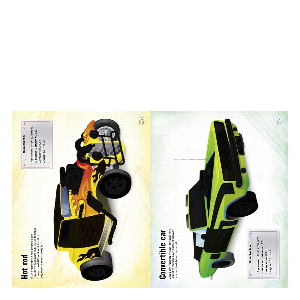 Build Your Own Cars Sticker Book Çocuk Kitapları Uzmanı - Children's Books Expert