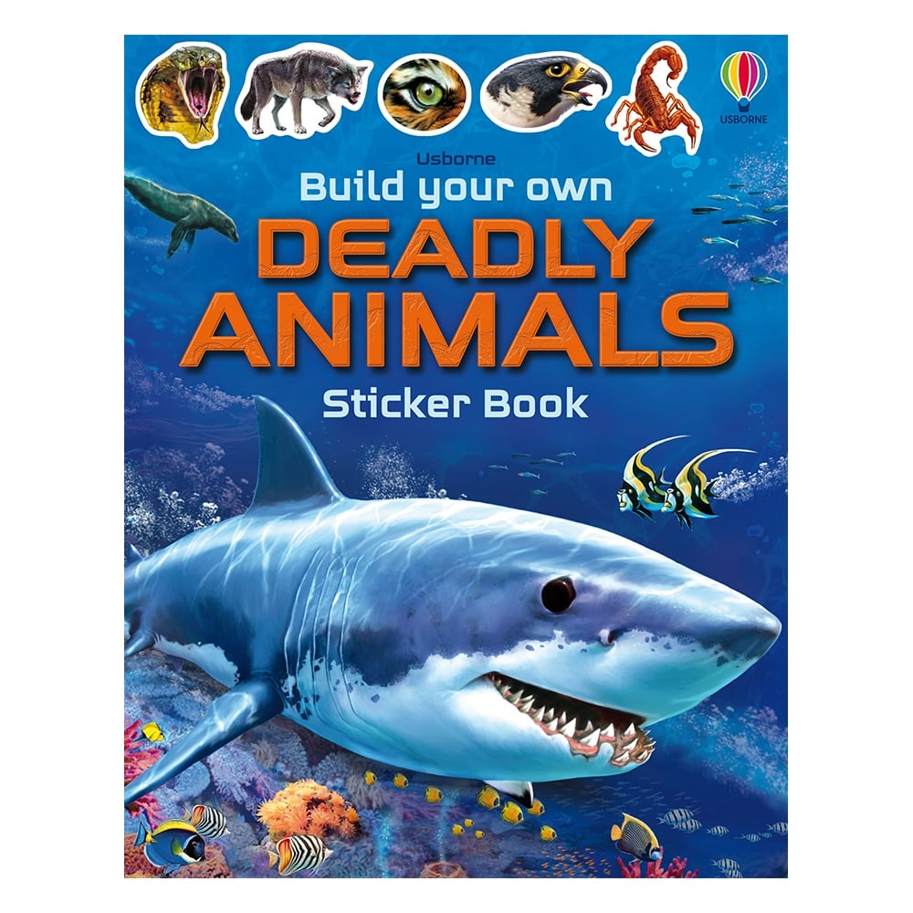BUILD YOUR OWN DEADLY ANIMALS Çocuk Kitapları Uzmanı - Children's Books Expert