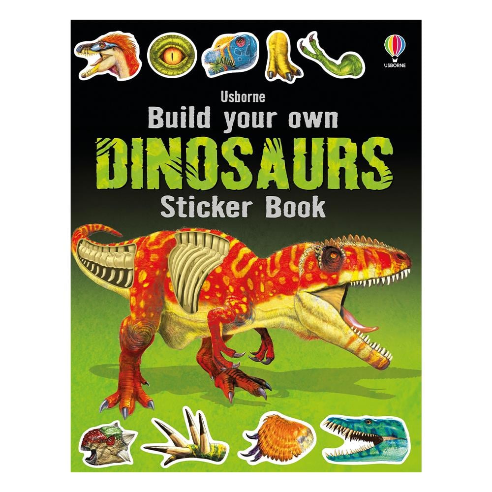 Build Your Own Dinosaurs Sticker Book Çocuk Kitapları Uzmanı - Children's Books Expert