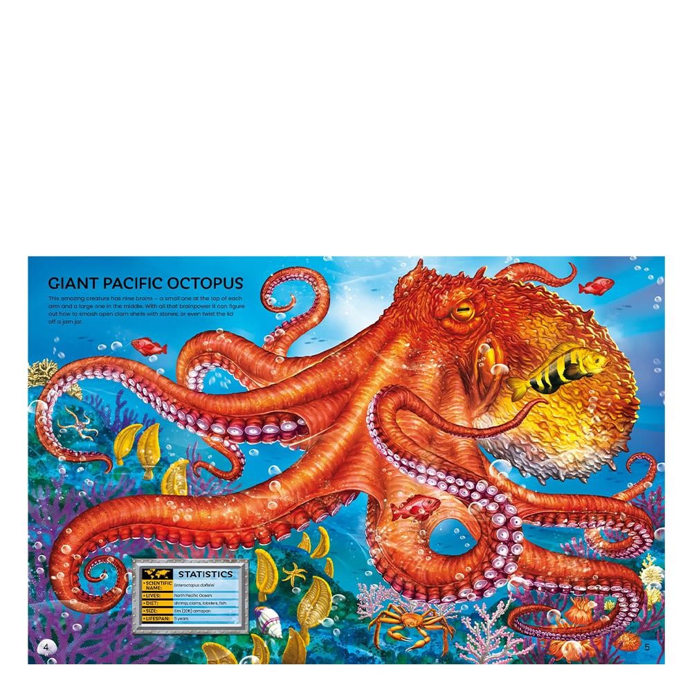 Build Your Own Sea Creatures Sticker Book Çocuk Kitapları Uzmanı - Children's Books Expert