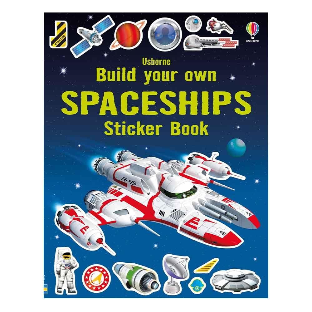 Build Your Own Spaceships Sticker Book Çocuk Kitapları Uzmanı - Children's Books Expert